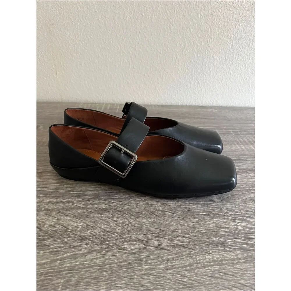 New Franco Sarto Oakes Mary Jane Black Leather 8.5M - Picture 5 of 9